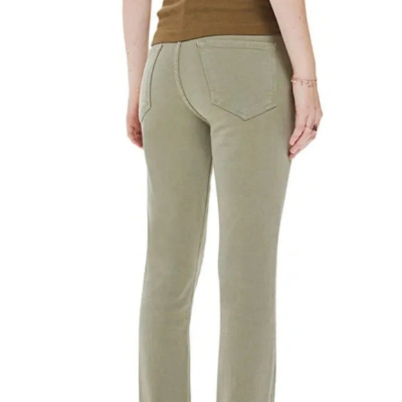 Mother The Stash Mid Rise Dazzler Ankle Jean in Oil Green  Sz: 24 - Picture 2 of 10